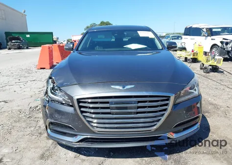 2018 Genesis G80 3.8 из США, поврежденный, VIN KMHGN4JEXJU277200